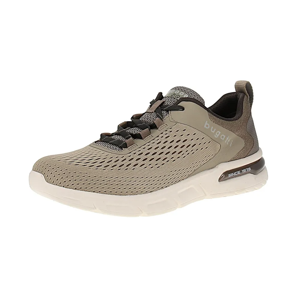Bugatti mesh-panel lace-up – Grey (341ADT056900)