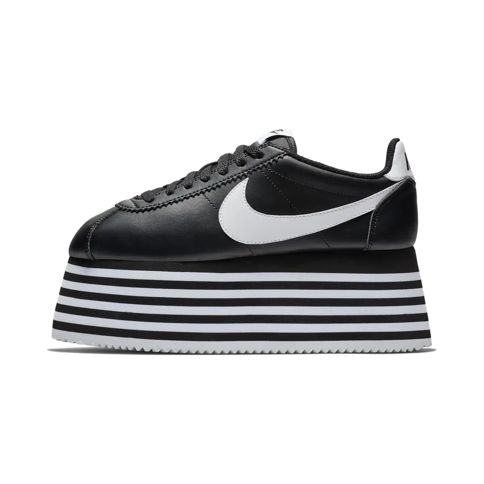 Nike Cortez Platform Comme des Garcons Black White (W)