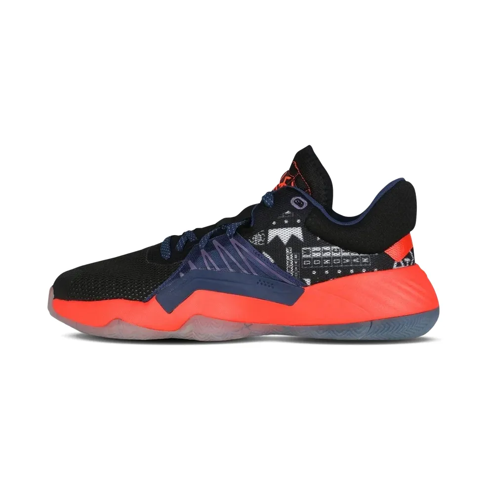 adidas D.O.N. Issue #1 Schuh Core Black / Tech Indigo / Tech Purple (EH2001)