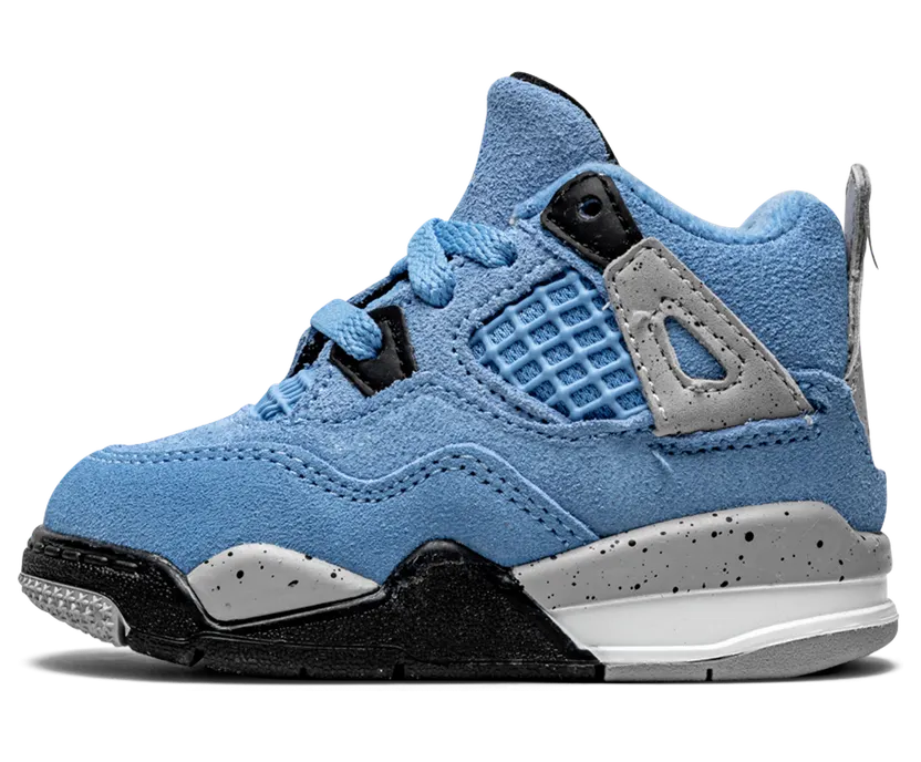 Jordan 4 Retro University Blue (PS) – “University Blue / Tech Grey / White / Black” (BQ7669-400)