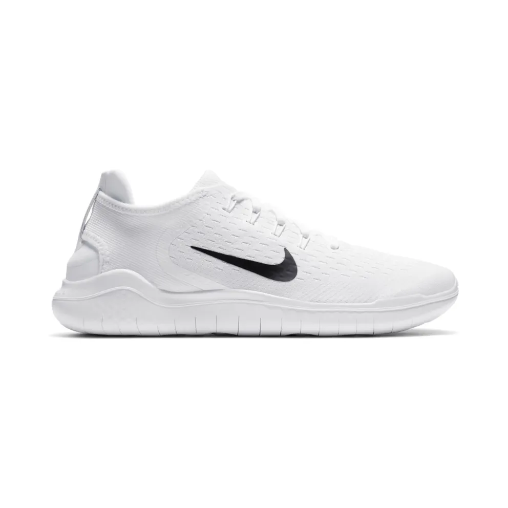 Nike Free RN 2018 White White/Black (942836-100)