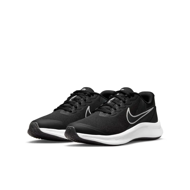 Nike Star Runner 3 Older Kids’ Road Running Black 50% Sustainable Materials (DA2776-003)