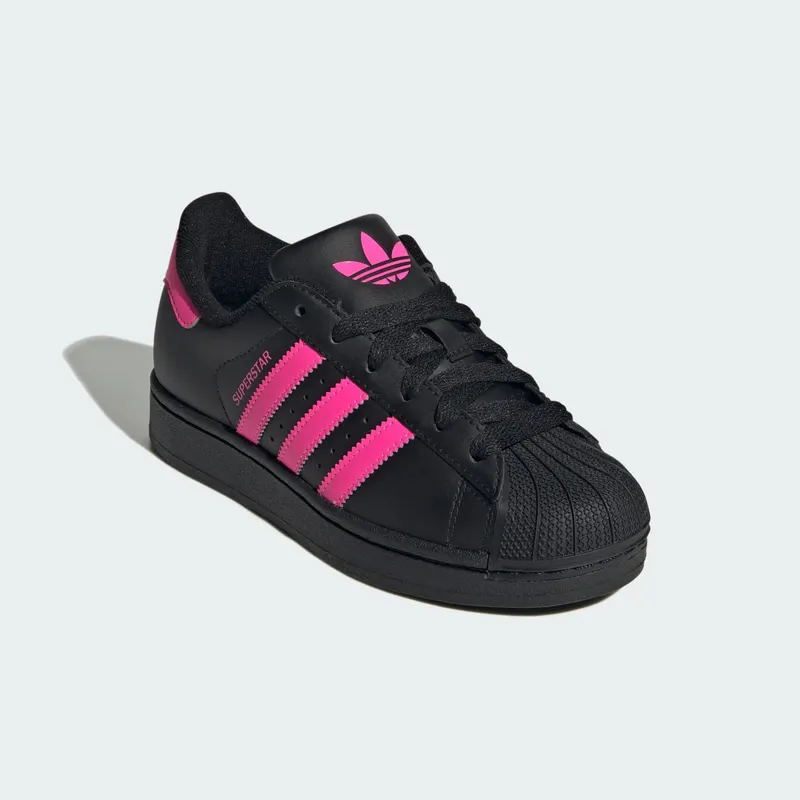 adidas Superstar II Core Black Lucid Pink (JQ0284)