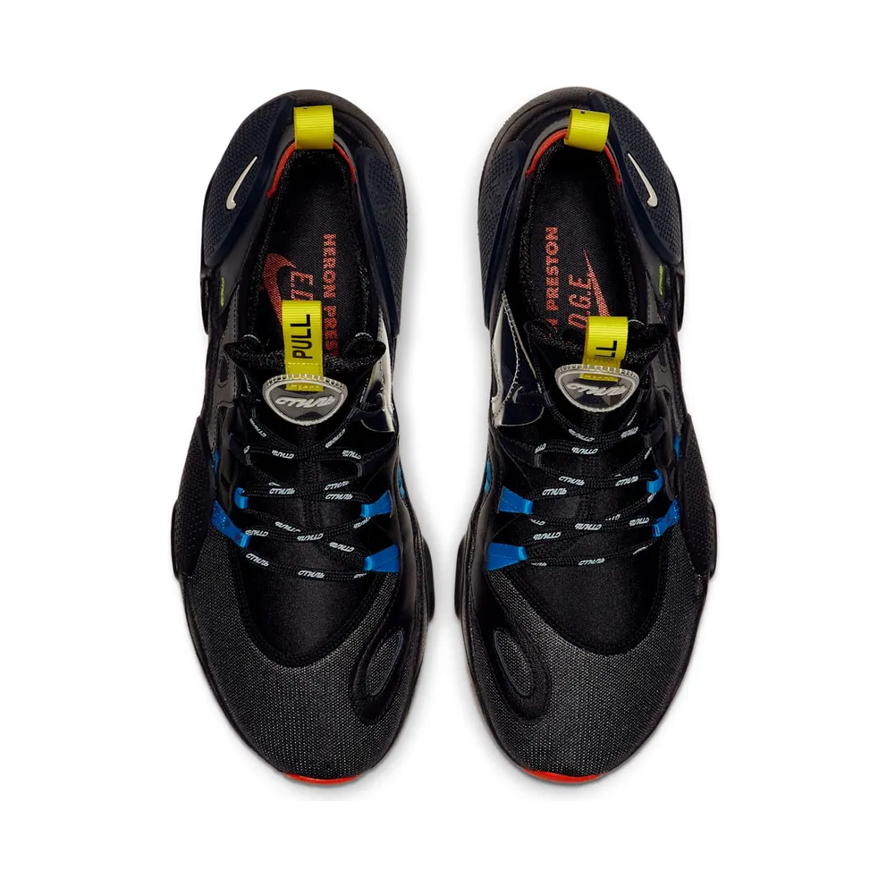 Nike Huarache Edge Heron Preston Black Black/Blue-Yellow-Orange (CD5779 001)