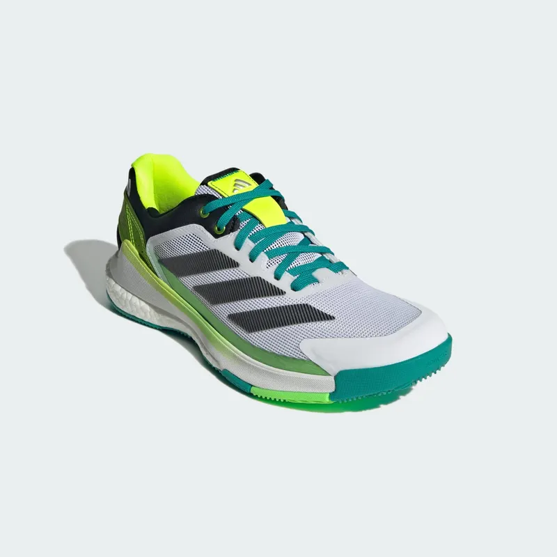 Adidas Crazyquick BOOST Padel Cloud White / Core Black / Lime Burst (JP7203)