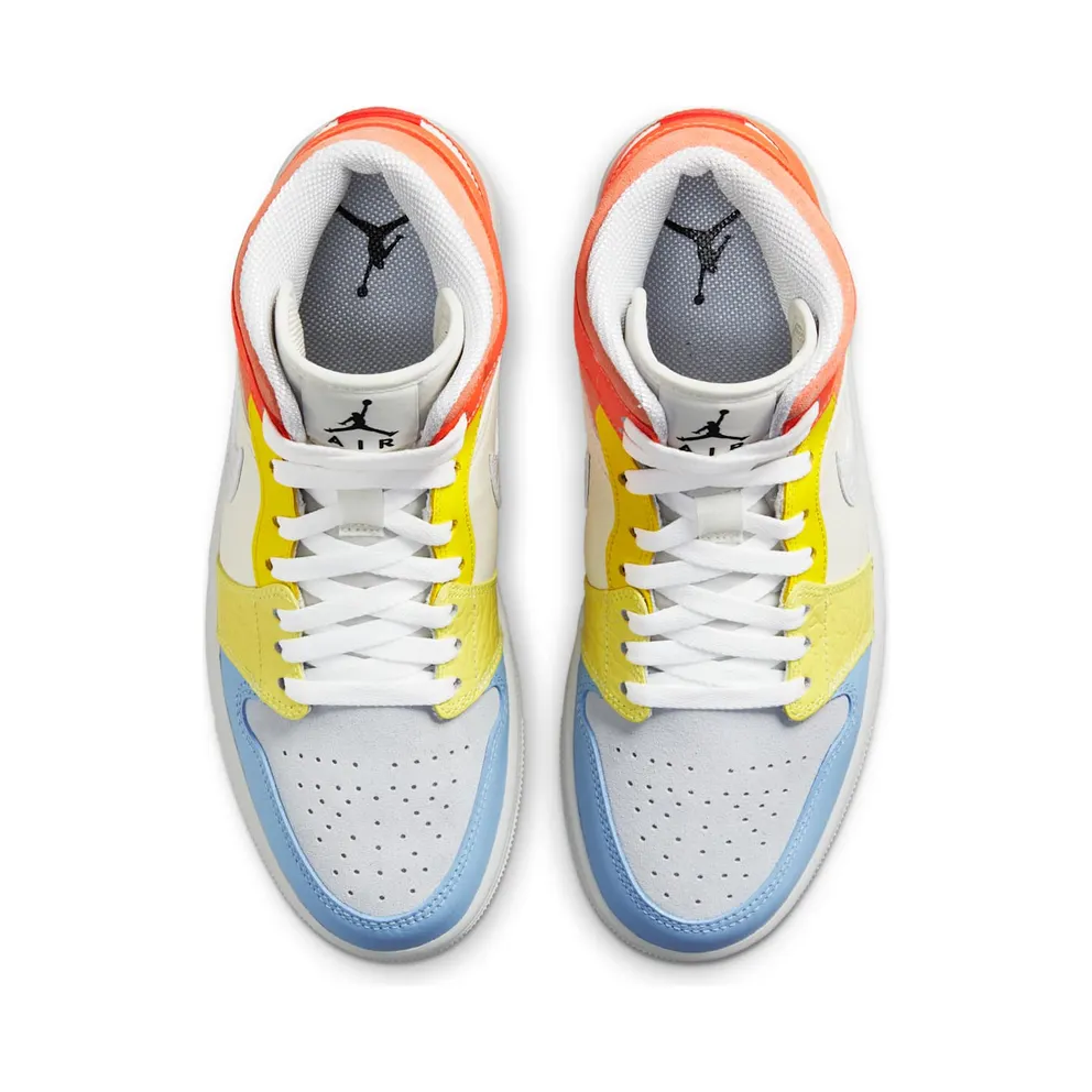 Air Jordan 1 Low To My First Coach (2021) – “Sail / White / Lemon / Opti Yellow” (DJ6908-100)