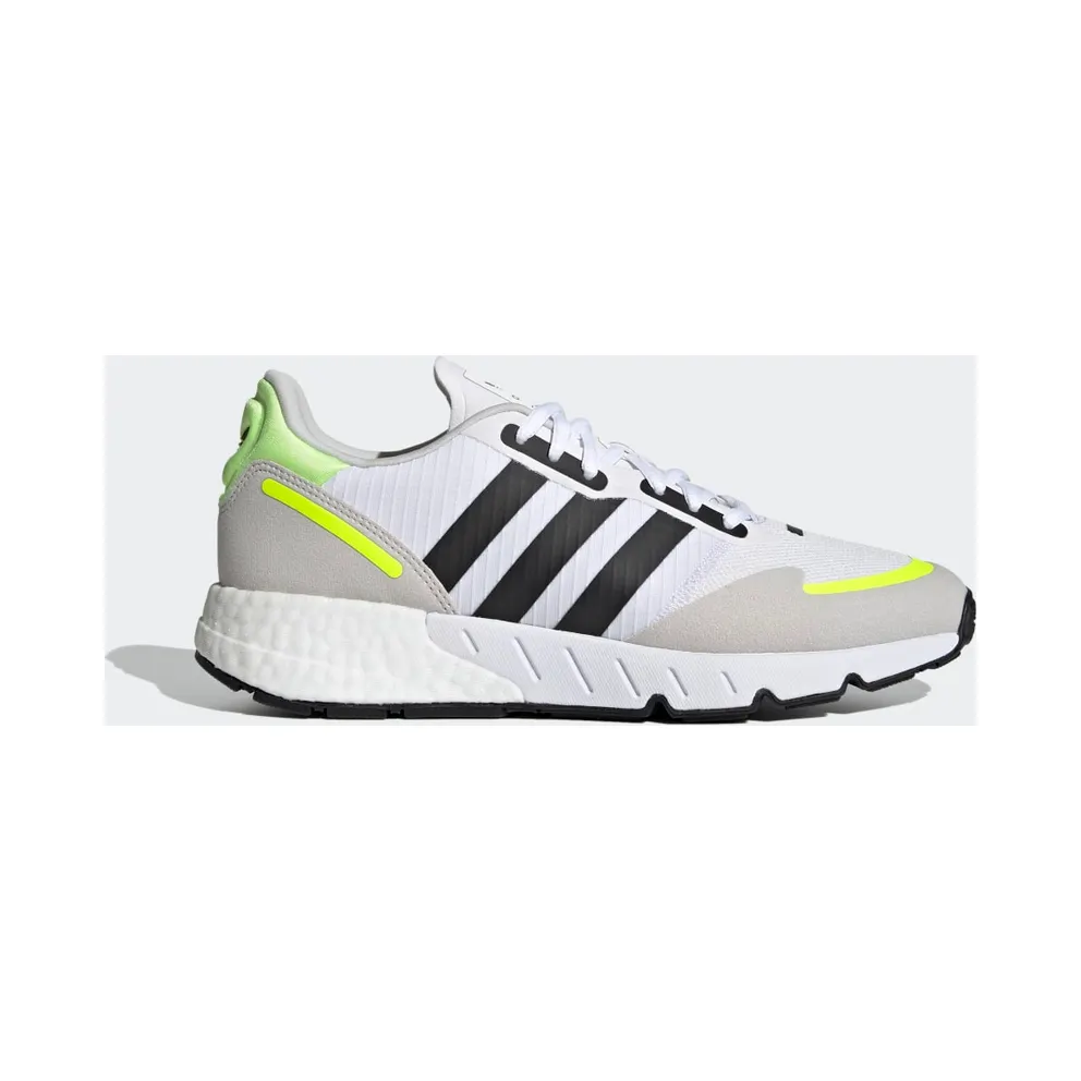 adidas ZX 1K Boost Cloud White / Core Black / Solar Yellow (H69037)