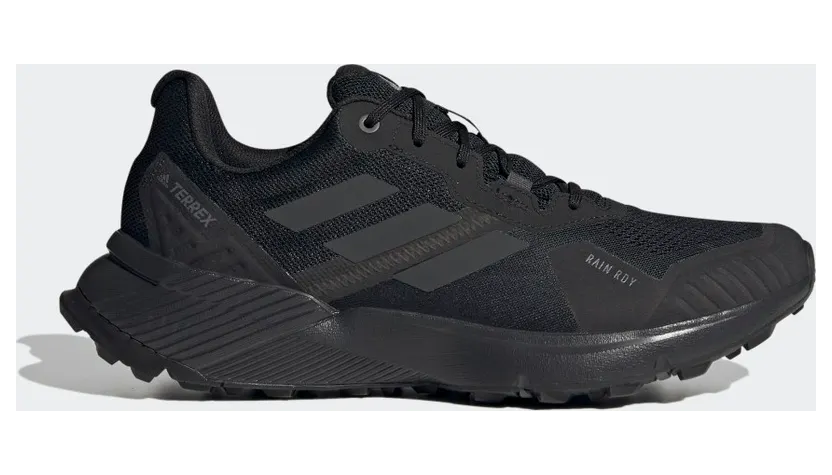 adidas Terrex Soulstride RAIN.RDY Trail Running Core Black / Carbon / Grey Six (FZ3036)