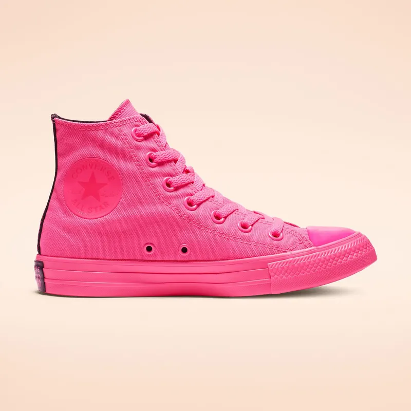 Converse OPI x Chuck Taylor All Star High ‘V-I-Pink Passes’ Hyper Pink/Black/Hyper Pink (165658C)