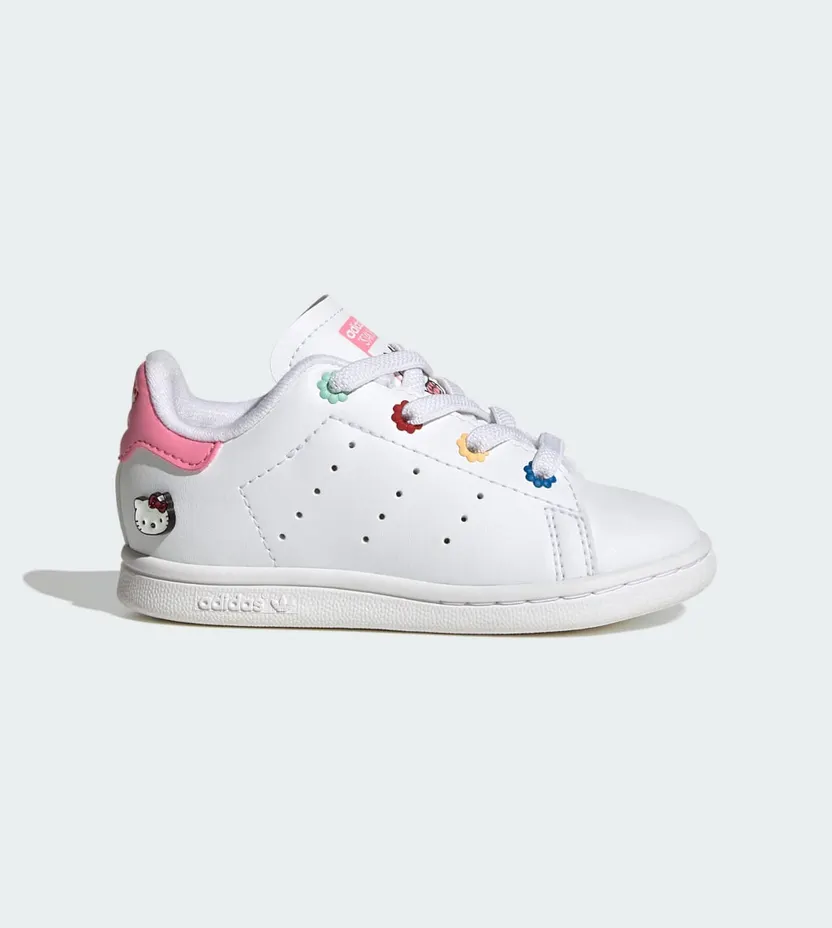 adidas Stan Smith Kids Cloud White / Cloud White / Bliss Pink (ID7232)