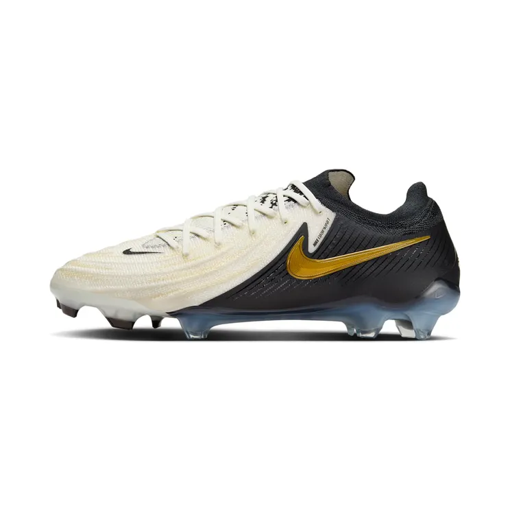 Nike Phantom GX 2 Elite FG Mad Ready Pack “White / Metallic Gold Coin / Black” (FJ2559-100)