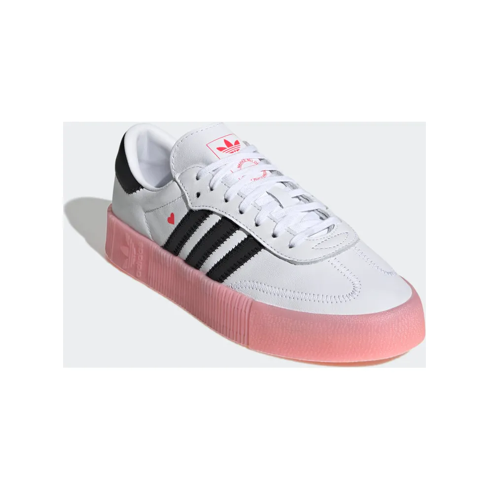 adidas SAMBAROSE Cloud White / Core Black / Glow Pink (EF4965)