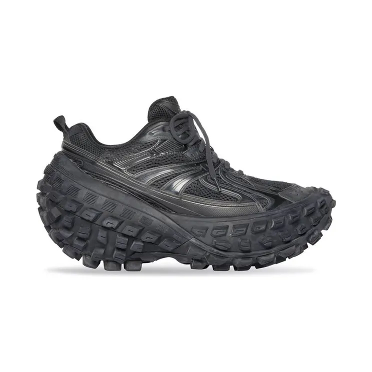 Balenciaga Black Defender Sneakers (685613-W2RA6-1000)