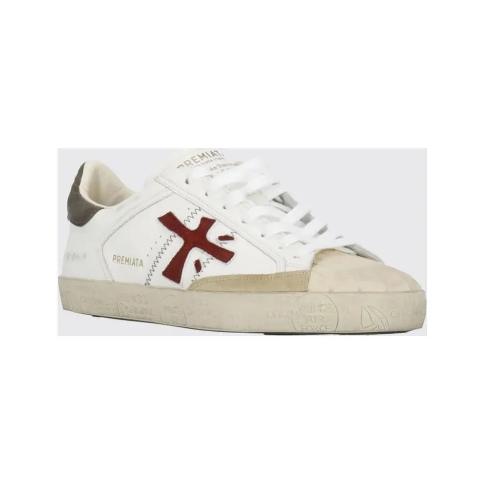 Premiata Steven Used Leather White 3 (STEVEN8044)