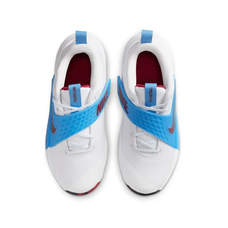 Nike Team Hustle D 12 White University Blue Black Team Red (HF6279-102)