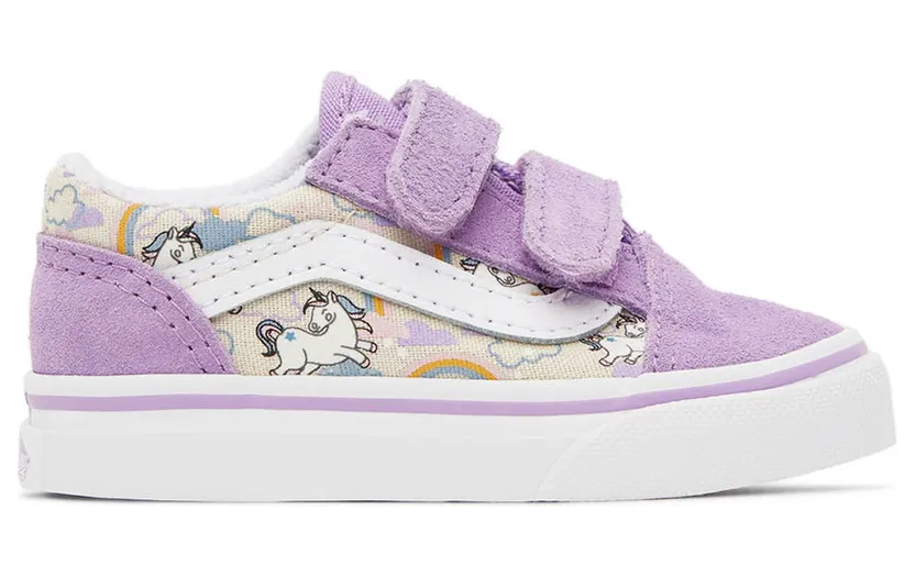 Vans Baby Purple Old Skool V Sneakers (VN0A4VJJBD9)