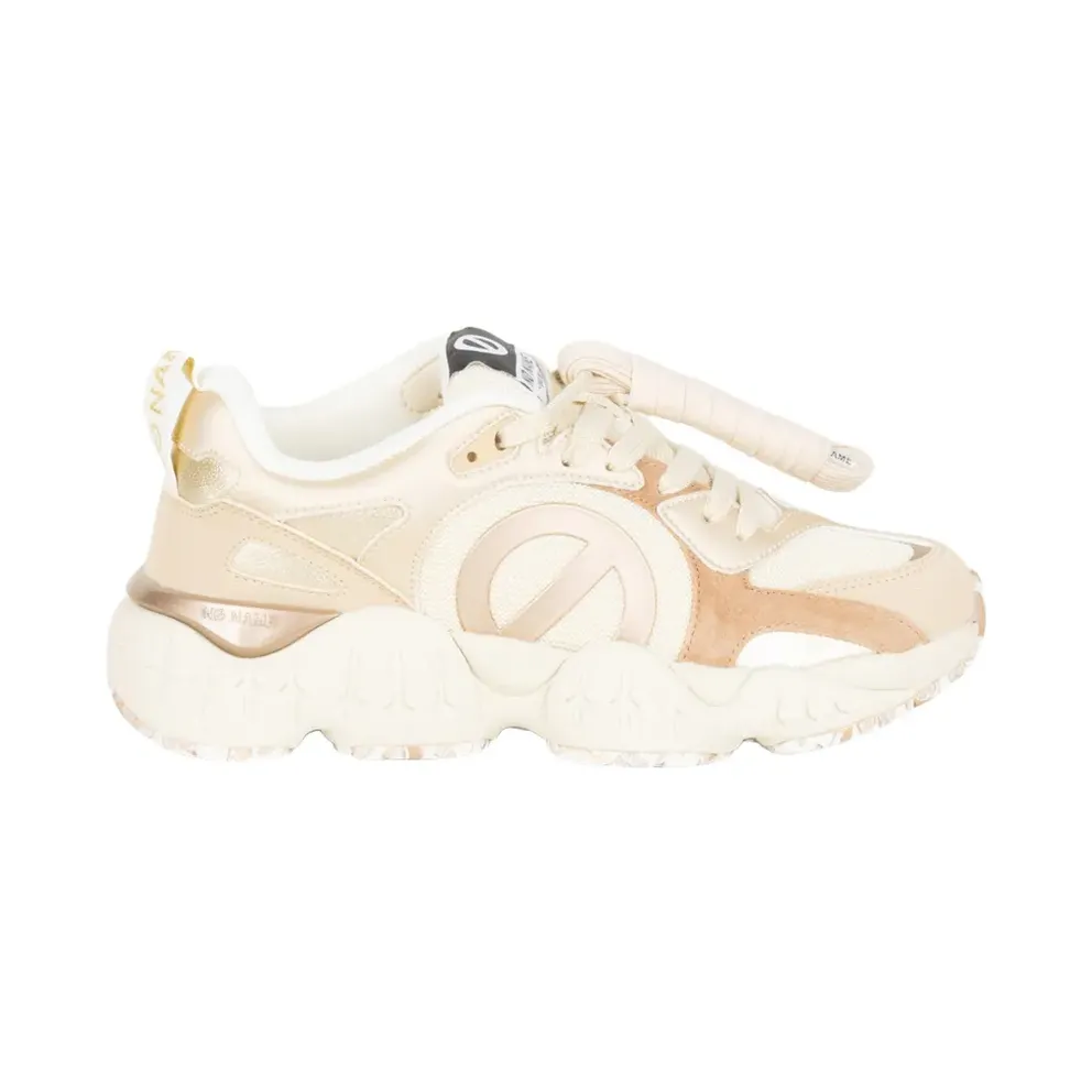 No Name Krazee Runner with logopatch – Beige (PNVKKD04A1F1)