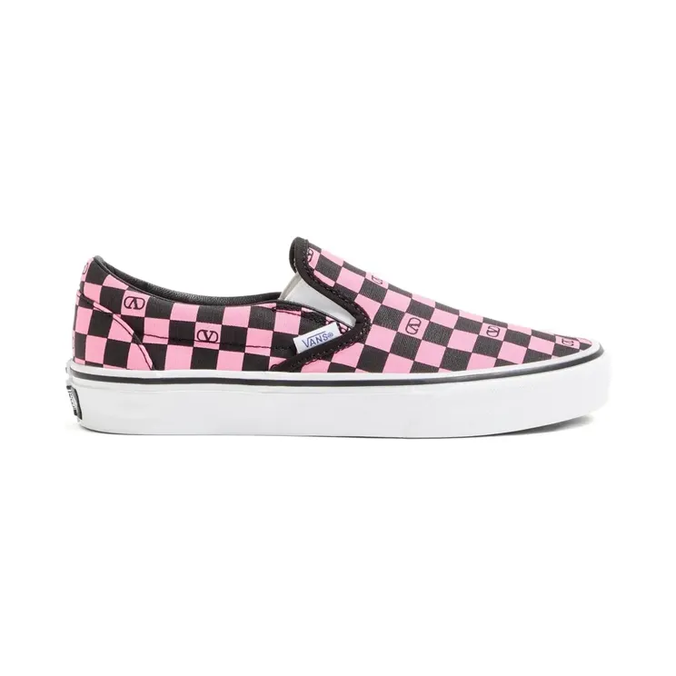 Valentino Garavani x Vans VLogo mit Schachbrettmuster “Pink” (WS0NY9HPK)