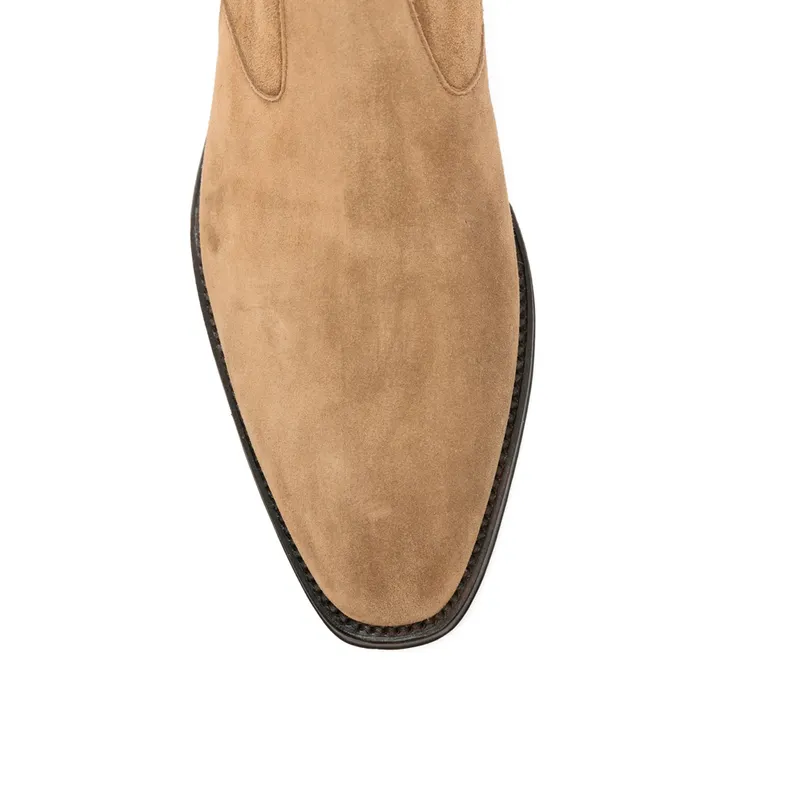 Eraldo Suede Side-zip Cowboy “Brown” (GERM SIGAR)