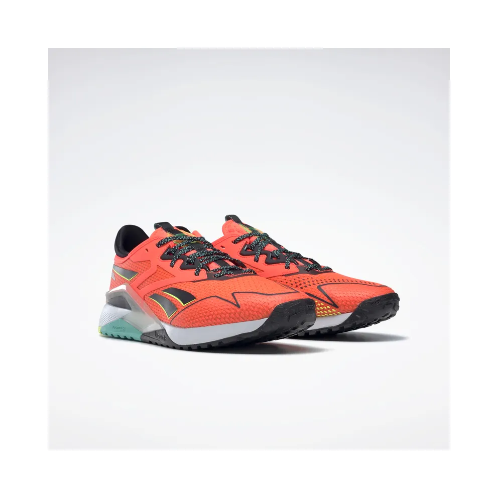 Reebok Nano X2 TR Adventure Orange Flare / Core Black / Solar Acid Yellow (GY2116)
