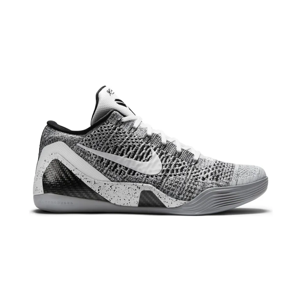 Nike Kobe 9 Elite Low Beethoven White/Black-Wolf Grey (639045-101)