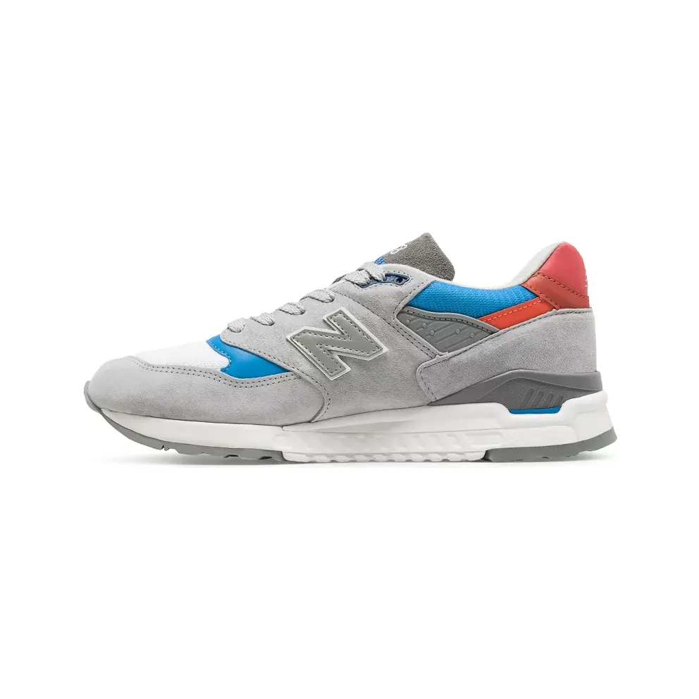 New Balance 998 Grey Light Blue Red Grey/Light Blue-Red (M998CNG)