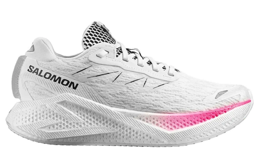 Salomon Aero Glide 4 White Black Pink (L49151300)