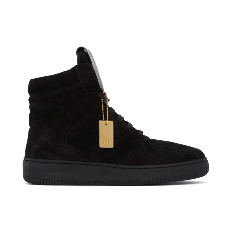Human Recreational Services Black Mongoose High-Top Sneakers (UI20GF0200X1C8)