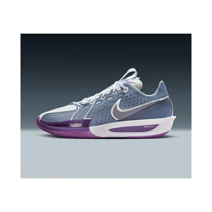 Nike Air Zoom GT Cut 3 Be True to Her School “Ashen Slate / Football Grey / Barely Grape / Metallic Silver” (DV2913-400)