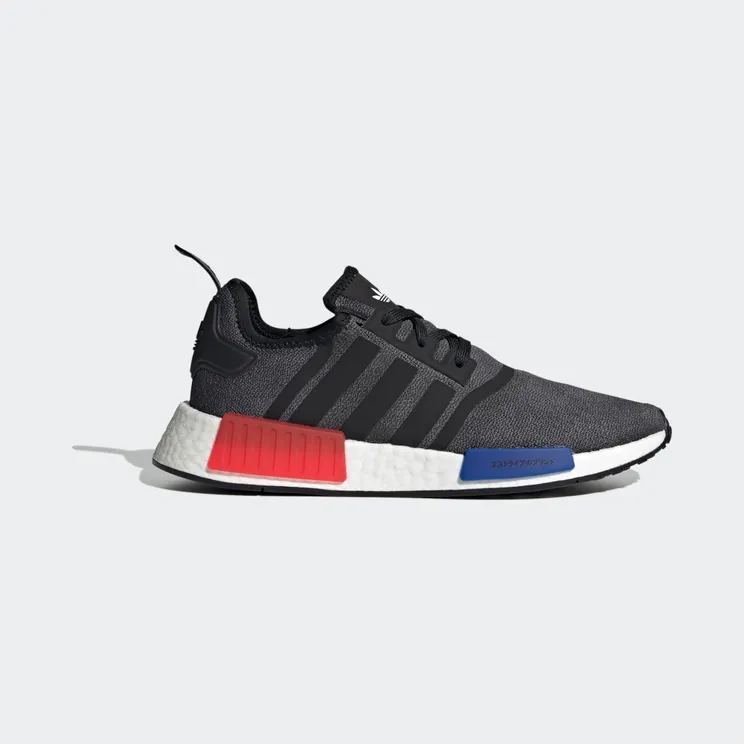 adidas NMD_R1 Core Black / Semi Lucid Blue / Glory Red (HQ4452)
