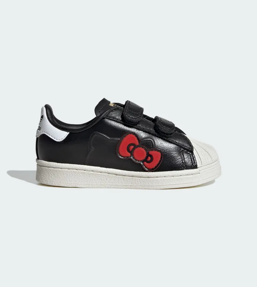 adidas Superstar Comfort Closure Hello Kitty Core Black Cloud White Red (IG6997)