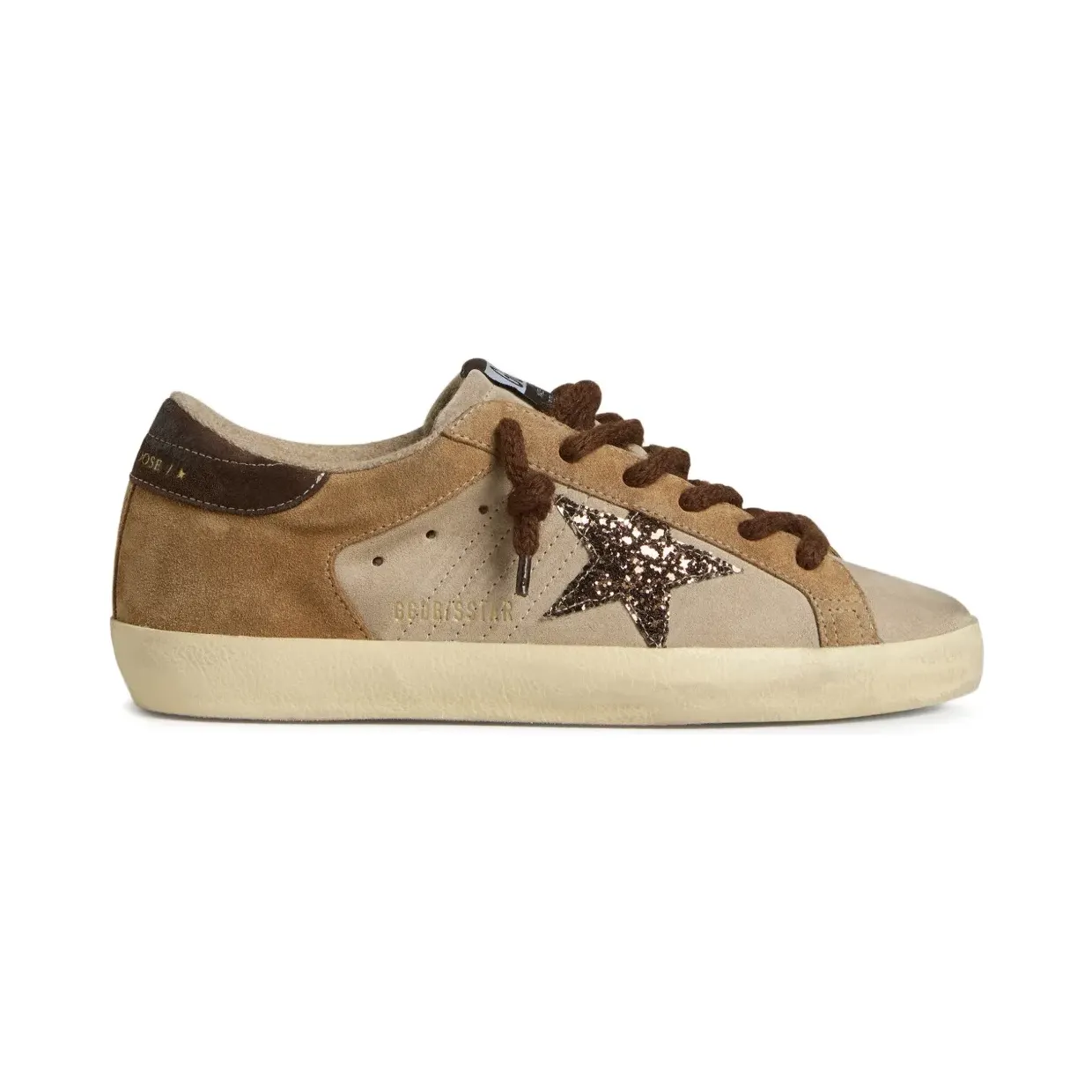 Golden Goose Sneakers aus Wildleder – Nude (GWF01006F007860)