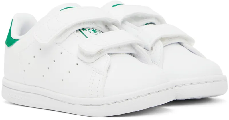 Adidas Stan Smith Cloud White / Cloud White / Green (FX7532)
