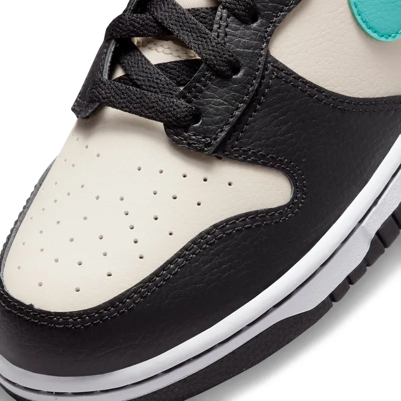 Nike Dunk High EMB Beige Black Washed Teal (DO9455-200)