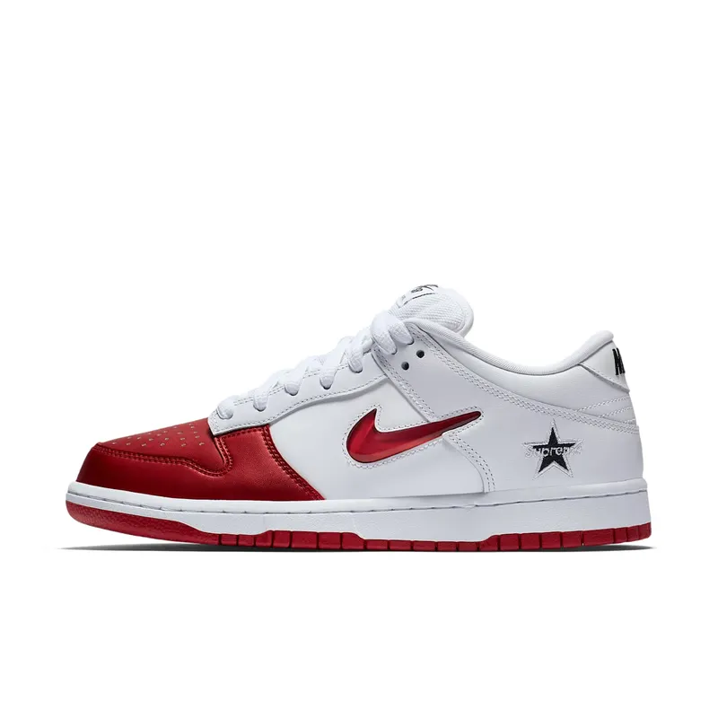 Nike SB x Supreme Dunk Low Red (2019) (CK3480-600)