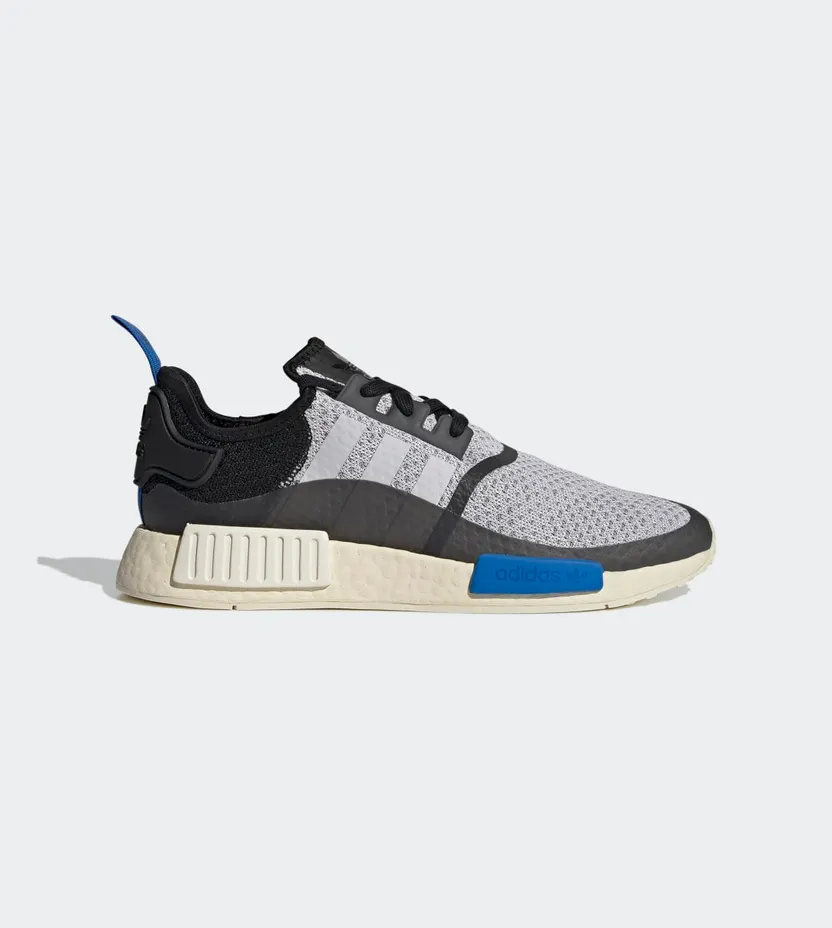 adidas NMD_R1 Dash Grey / Core Black / Glow Blue (FY3685)