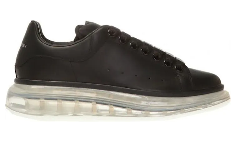 Alexander McQueen Oversized Black Clear Sole (611698WHX981070)