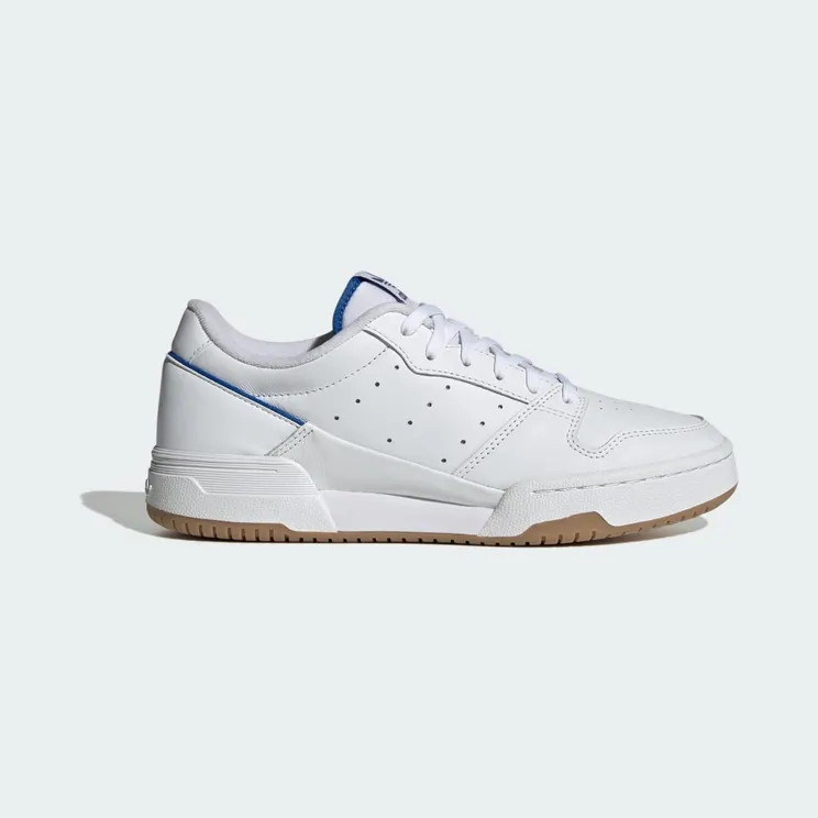 Adidas Team Court 2.0 Shoes Cloud White / Cloud White / Blue (IF9620)