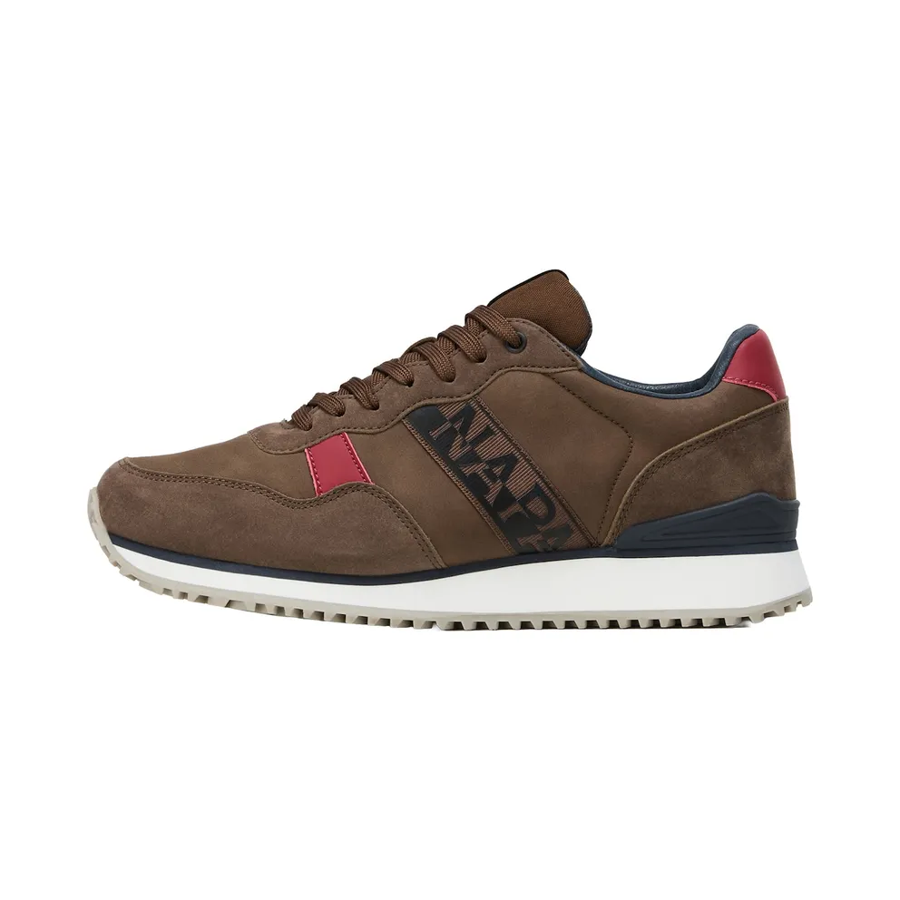 Napapijri sneaker Navy / Brown / Kersrood / Black (NP0A8BPS-W0B)