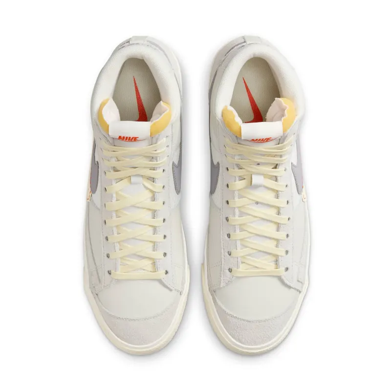 Nike Blazer Mid 77 Pro Club Summit White Cement Grey (DQ7673-104)