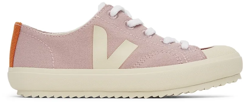 Veja Kids Pink & Burgundy Canvas Flip (LP0102911)