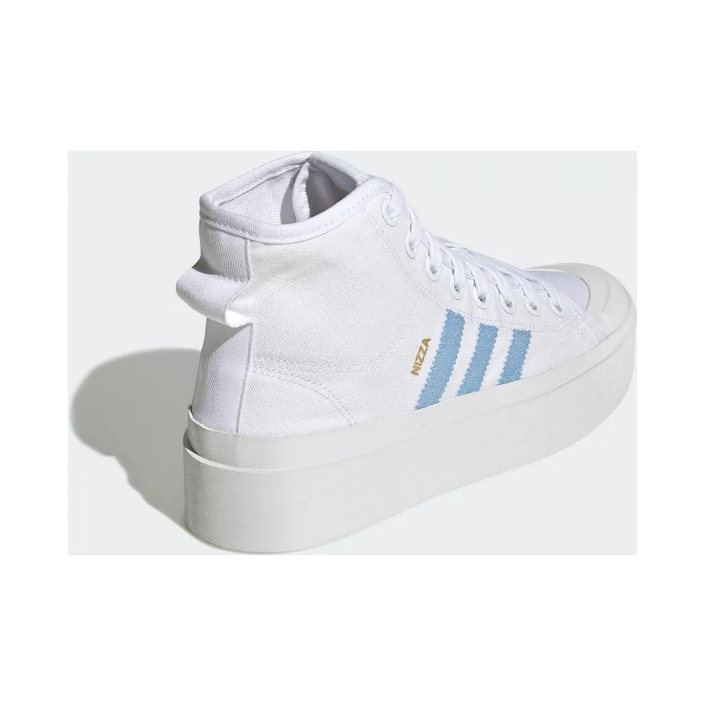 Adidas Nizza Bonega Mid Cloud White / Clear Sky / Gold Metallic (GW6762)