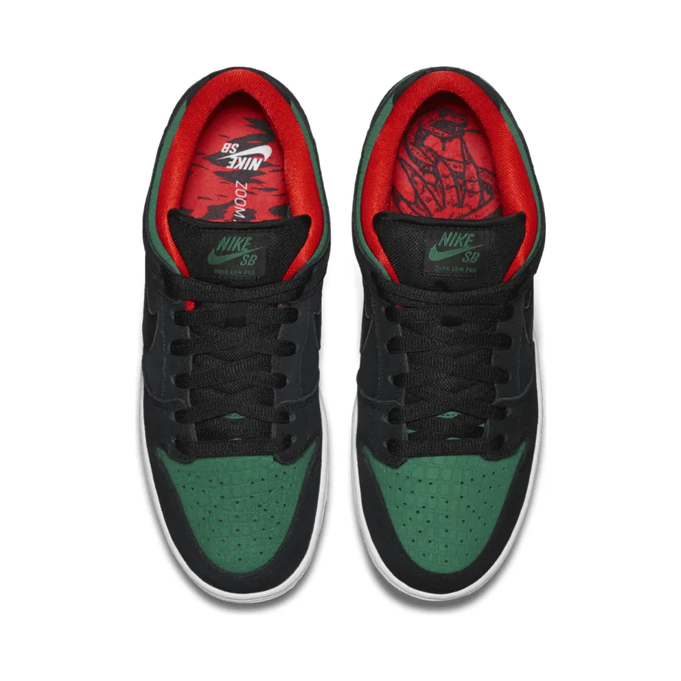 Nike Dunk SB Low Reptile Gucci Black/Black-Gorge Green (304292-055)