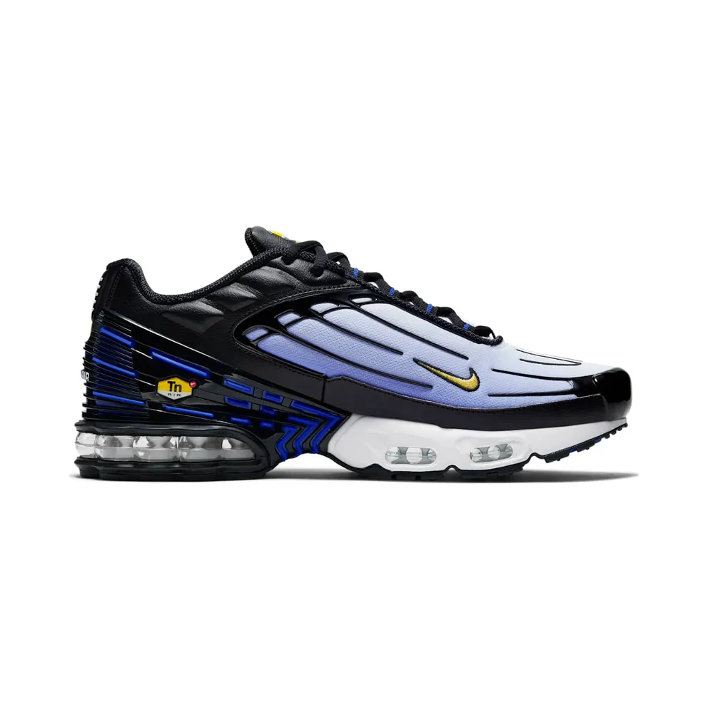 Nike Air Max Plus 3 Hyper Blue Black/Hyper Blue-Dynamic Yellow (CJ9684-001)