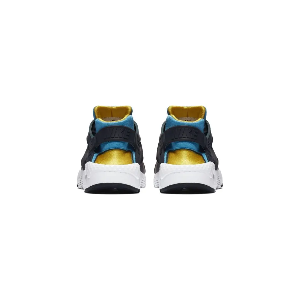 Nike Air Huarache Run Ultra Now Multi-Color (GS) Bright Crimson/Photo Blue-Amarillo-Obsidian (BQ7096-600)