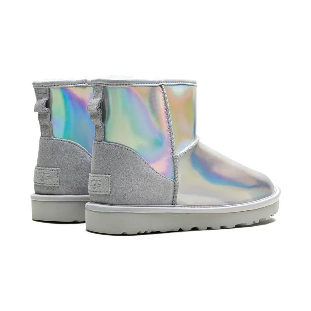 Ugg Classic Mini Iridescent “Glacier Grey” (1153532-GCGR)