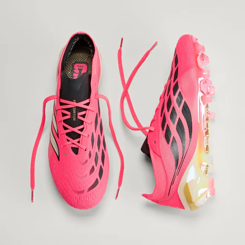 Adidas Predator Elite FG Football Boots, Pink, Größe 41 ⅓ (HP9973)