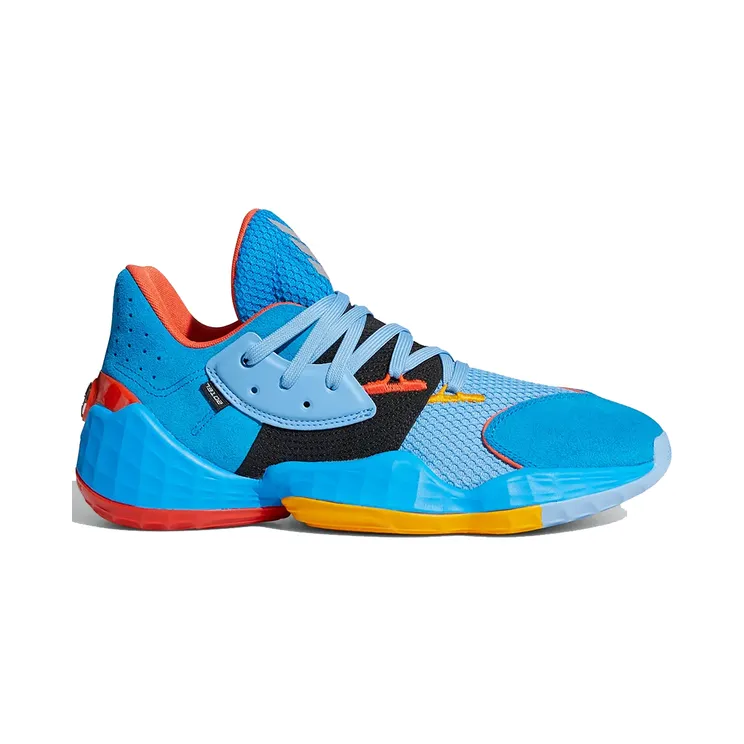Adidas Harden Vol. 4 ‘Su Casa Mi Casa – Oklahoma City Thunder’ Bright Blue/Light Blue/Team Collegiate Gold (FW7498)
