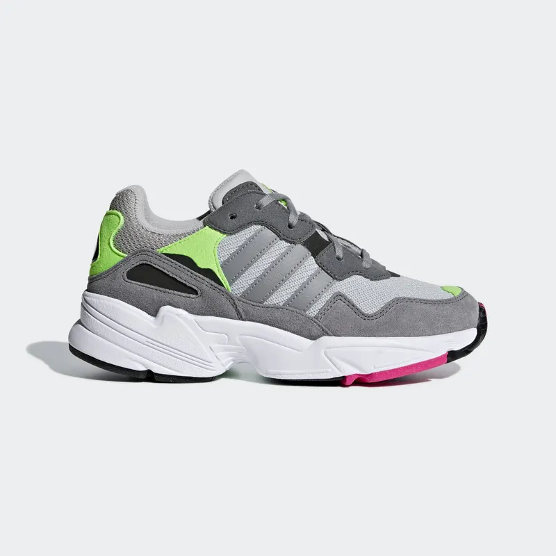 adidas Yung-96 Grey Shock Pink (Youth) Grey Two/Grey Three/Shock Pink (DB2802)