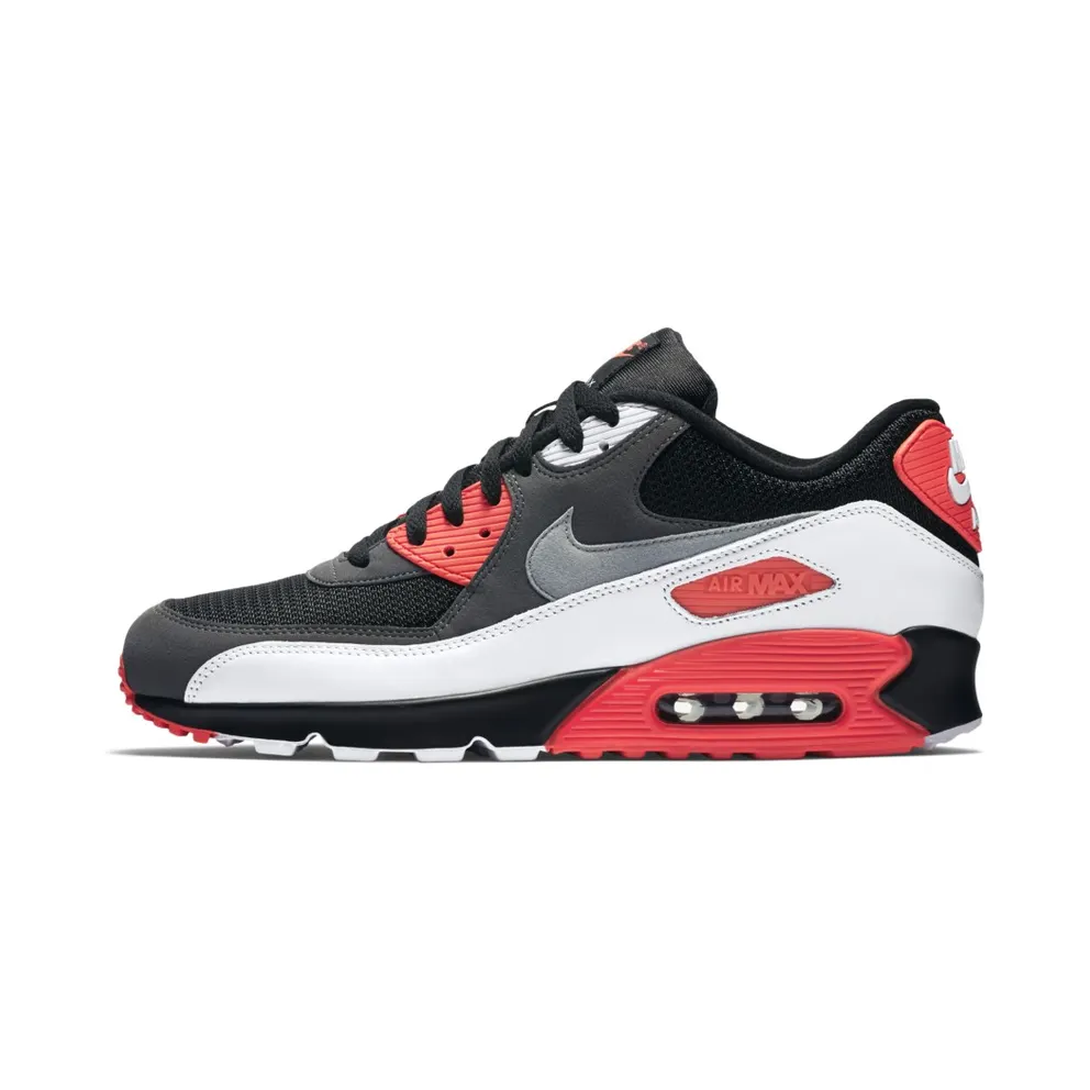 Nike Air Max 90 Reverse Infrared Black/Beutral Grey-Dark Grey-White (725233-006)